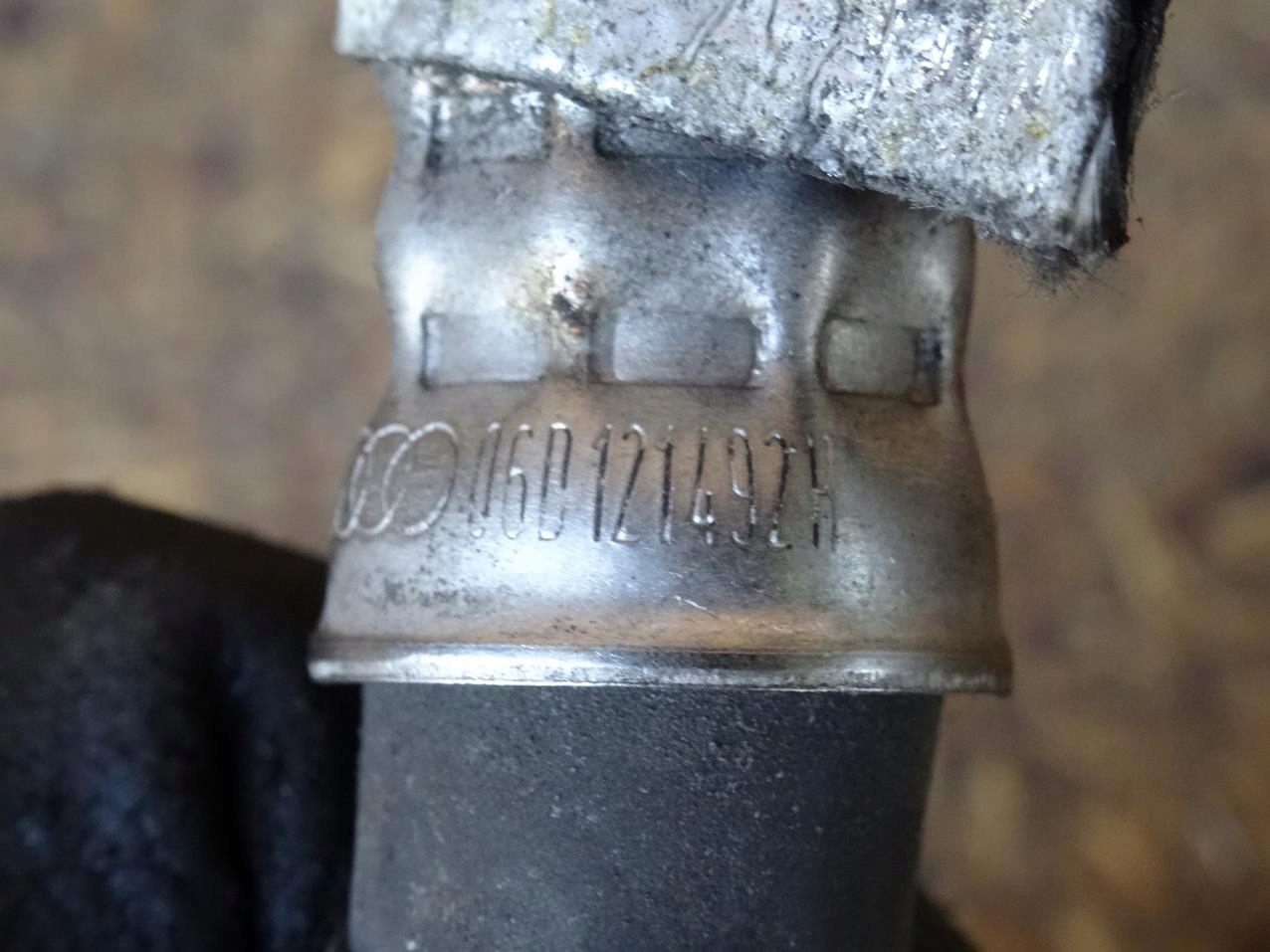 AUDI A4 B7 SEAT EXEO 2.0 TFSI BUL BWE Water Hose Pipe 06D121492H