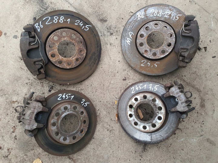 Audi A4 B6 B7 A6 VW Skoda Seat broms fram 288 höger