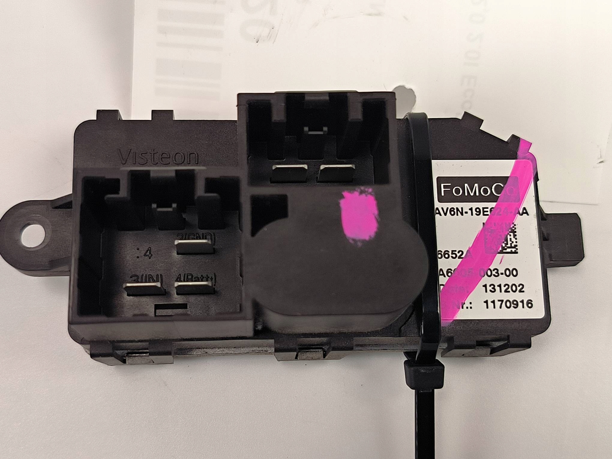 Weerstand AV6N-19E624-AA Lincoln MKC image 2