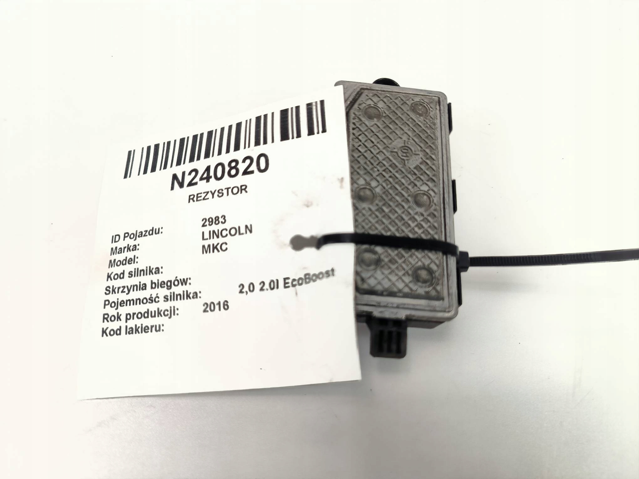 Weerstand AV6N-19E624-AA Lincoln MKC image 4