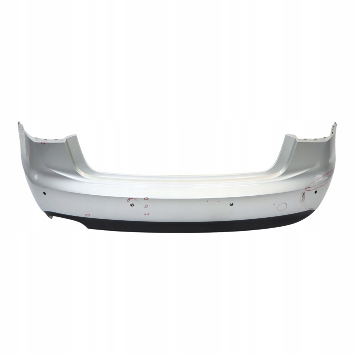 Audi A6 C7 Rear Bumper Panel Cover Ice Silver Metallic - X7W
