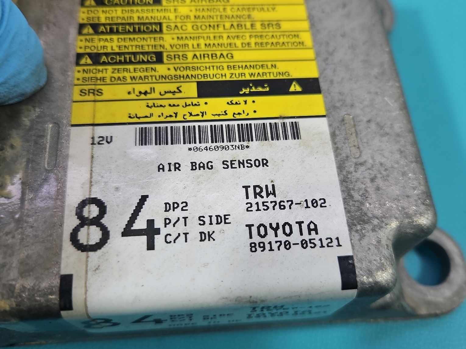 Airbagstuurmodule Toyota Avensis II T25 89170-05121 image 3