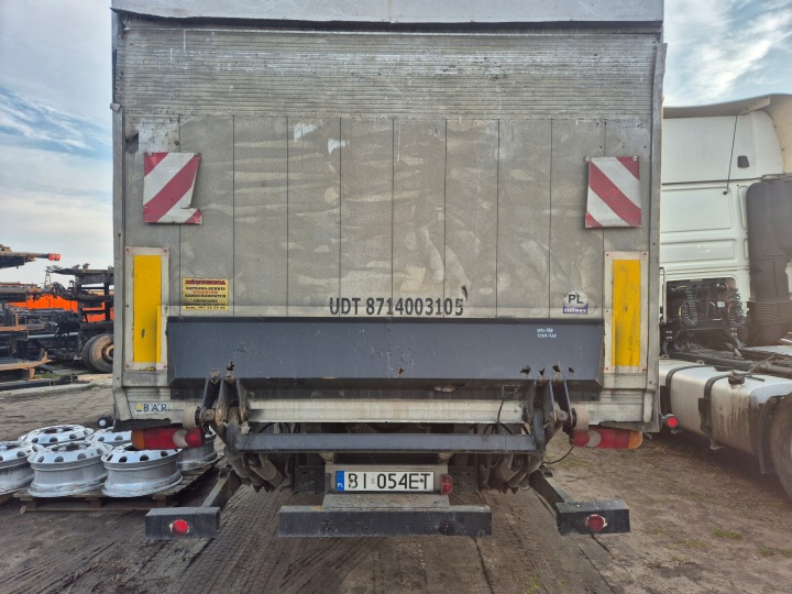 Kuormausnostin lava DAF MAN UDT 06.2027 asti nosto 1.500t
