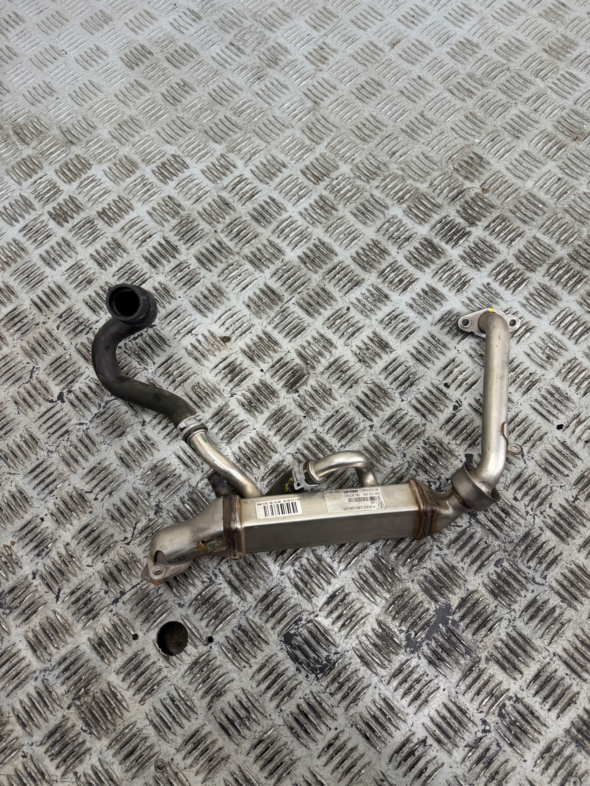 Abgaskühler Wasserrohr Mercedes W245 W169 A6401400875 A1698301096