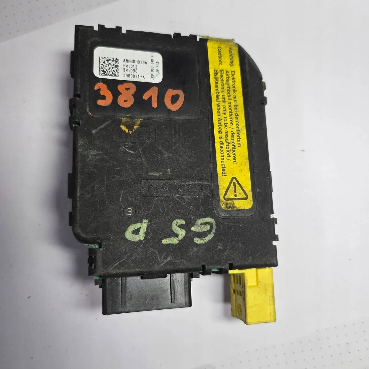 Capteur position volant VW Golf V ANP80H019A