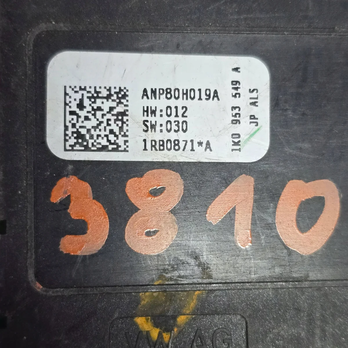 VW Golf V Rattgivare ANP80H019A Begagnad image 4