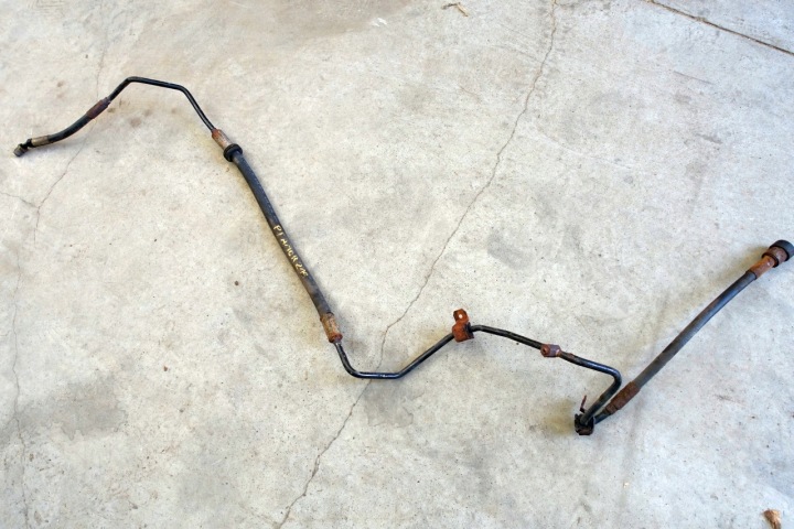 Mercedes w215 CL ABC Stoßdämpferleitung Schlauch rechts hinten 2209970882