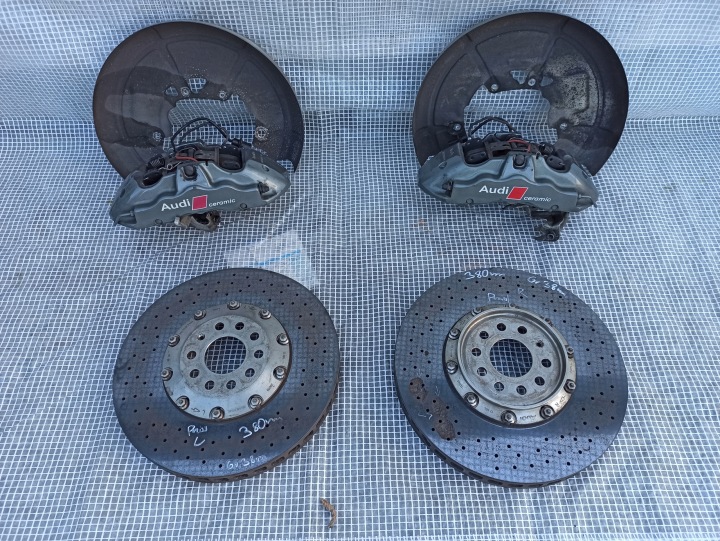 AUDI A3 A4 A6 A8 S8 W12 D3 HAMULCE PRZÓD 380 CERAMIKA TARCZE ZACISKI BREMBO