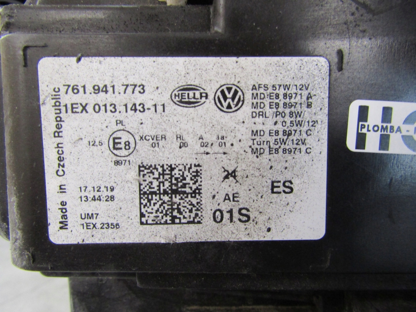 Feu avant VW Touareg 3 III 761 FULL LED 18-23 LH 761.941.773 image 8