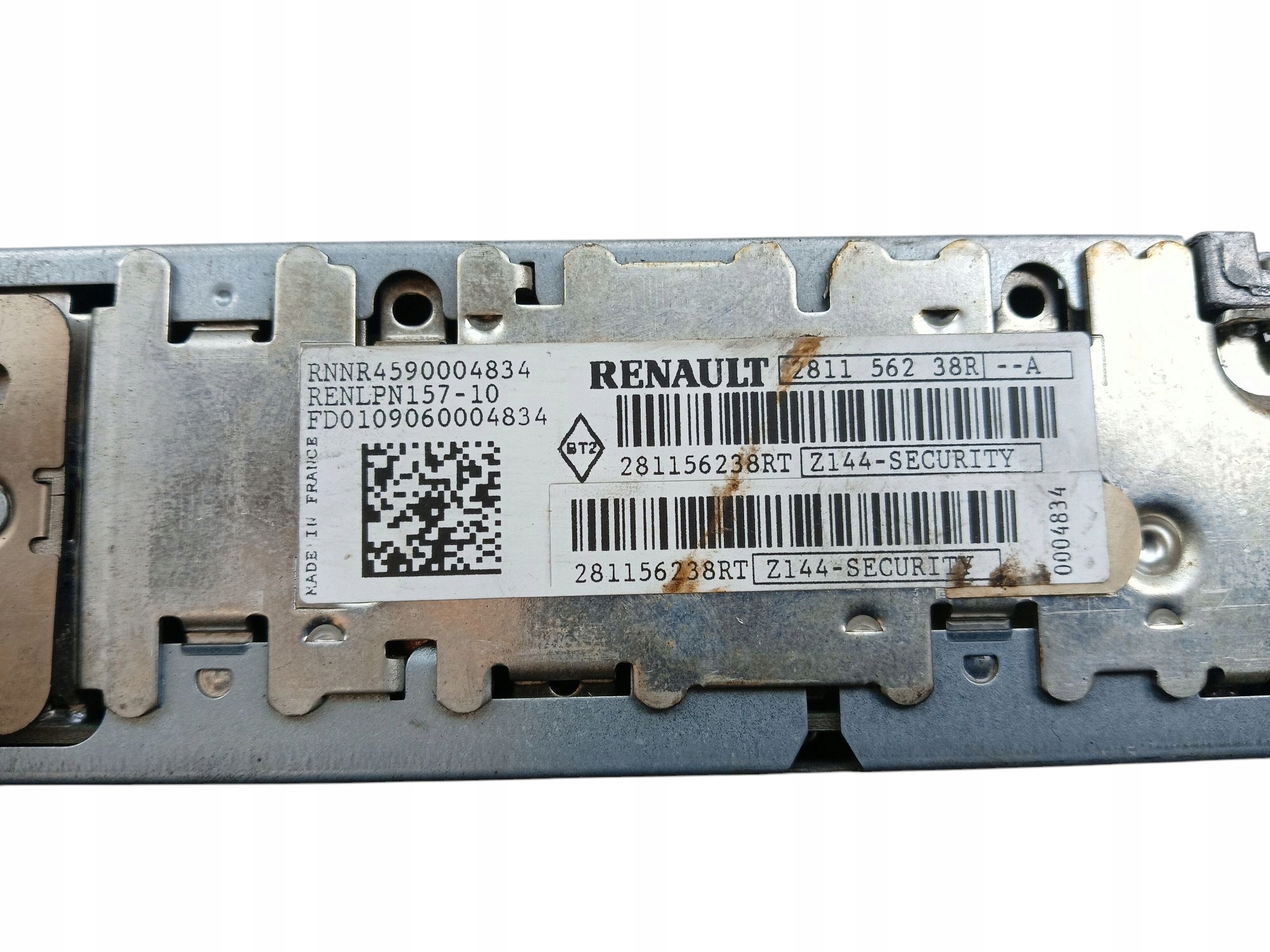 Radio CD navigation avec code Renault Scenic II 281156238R image 3