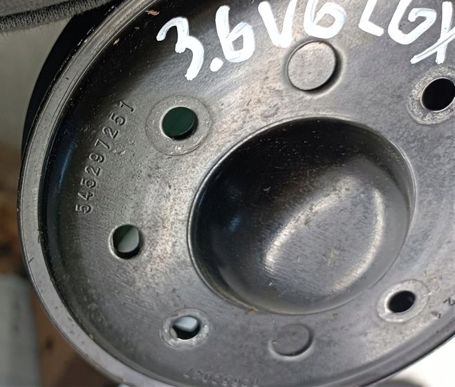 Wasserpumpenrad Cadillac XT5 GMC Acadia Chevrolet Camaro VI 3.6 V6 LGX 16- image 6