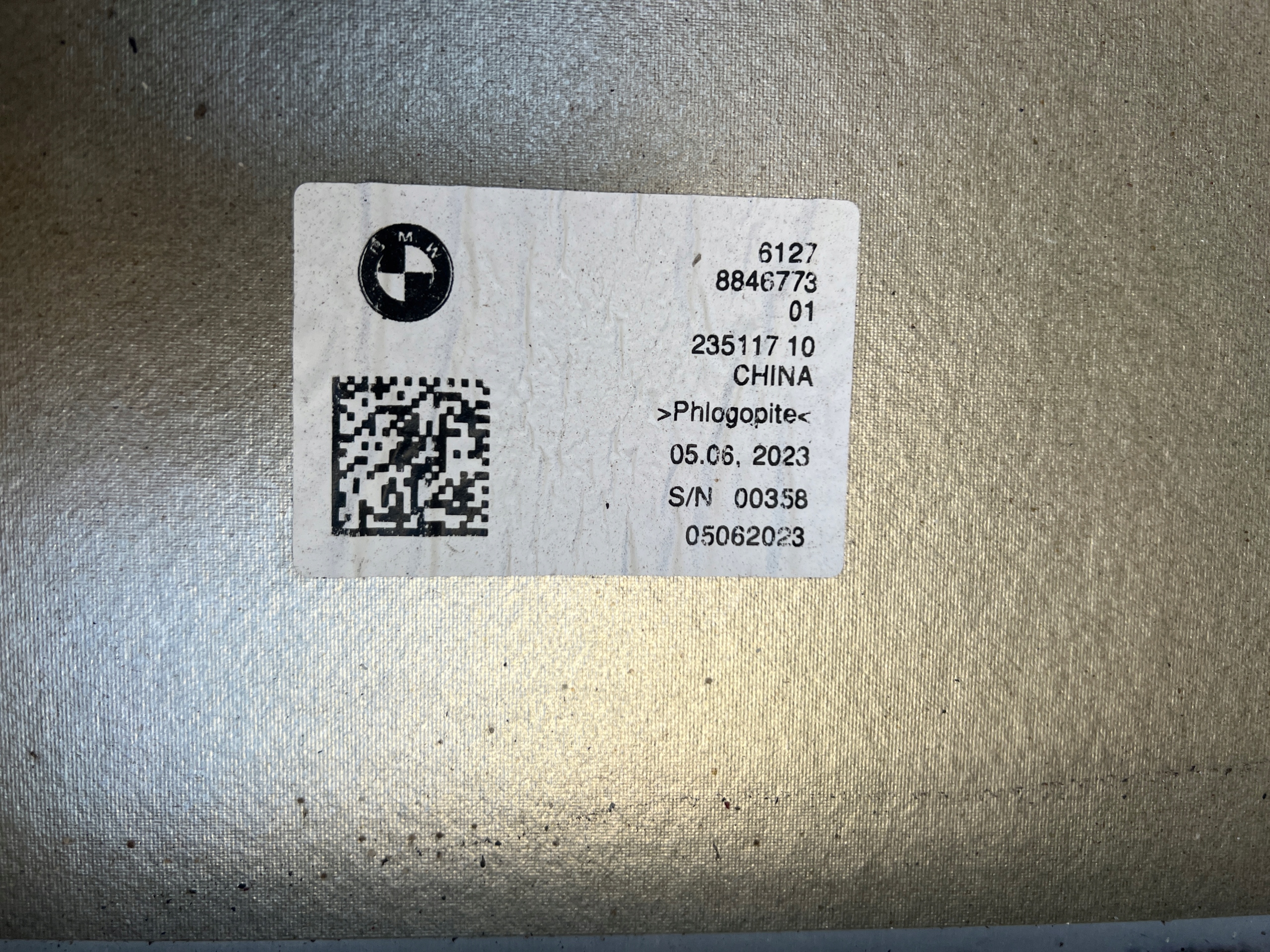 BMW I4 G26 Batteriegehäuse Boden Rahmen Original 21- image 3