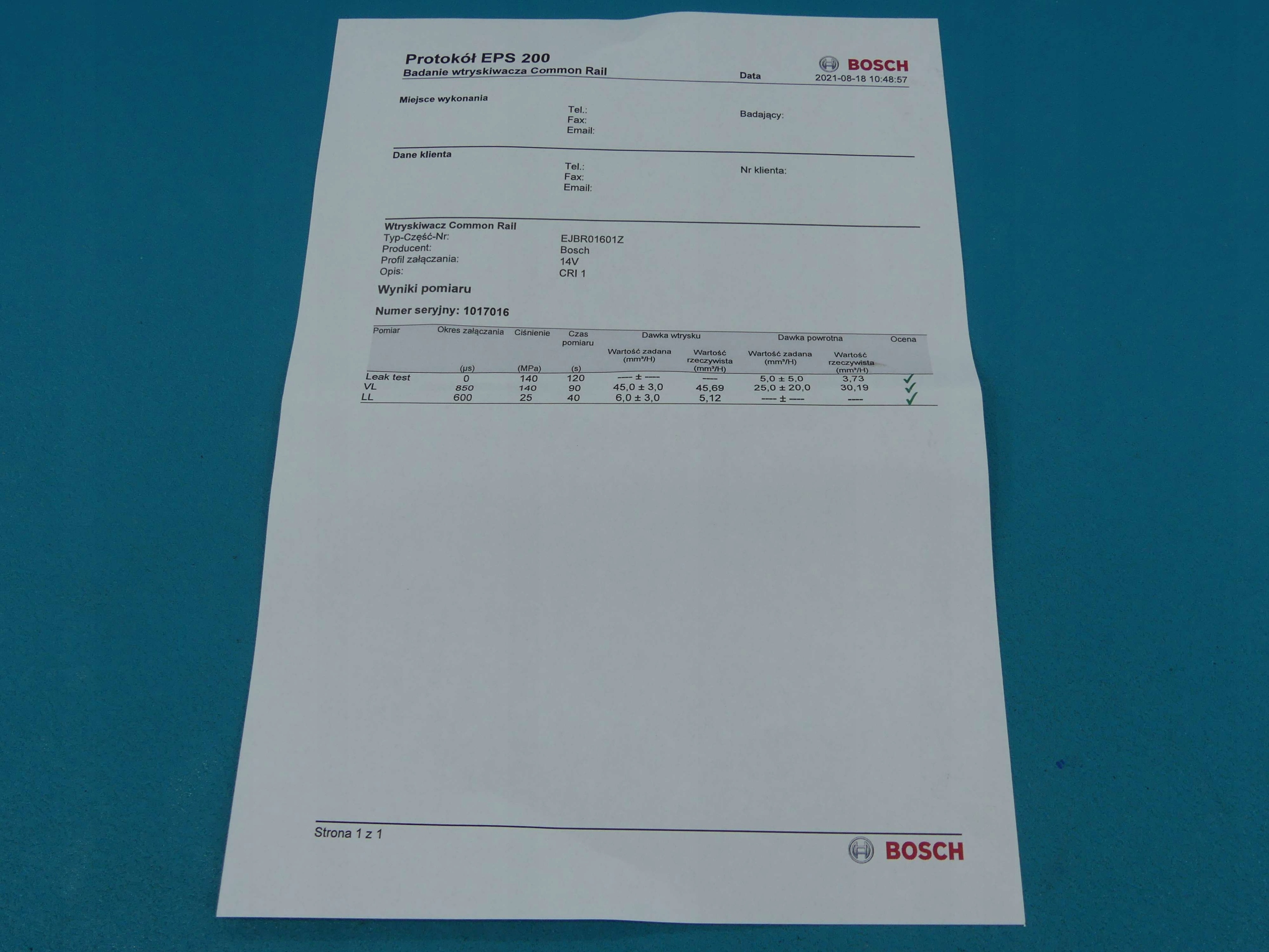 Injecteur test Ford Focus MK1 1.8 TDCI image 3