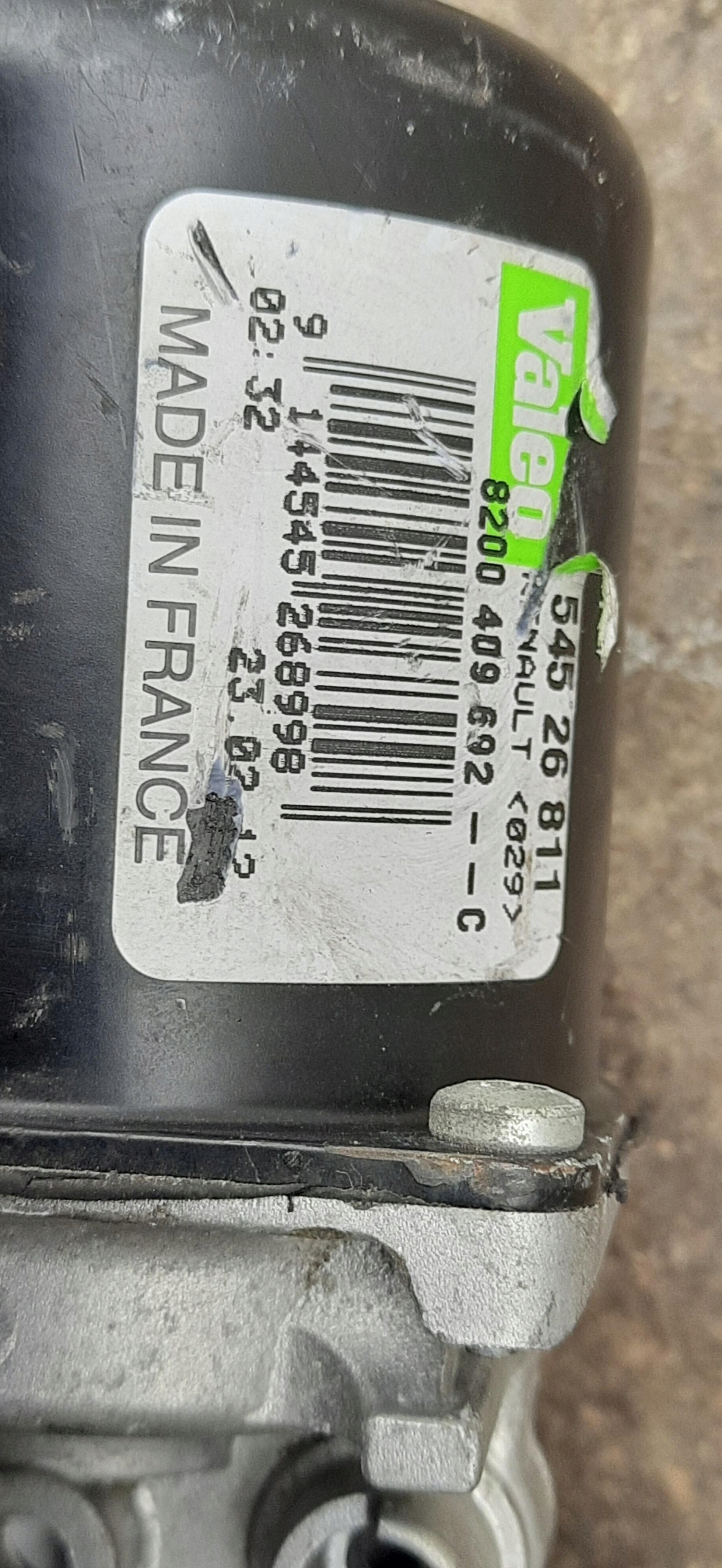 Scheibenwischermotor vorne Renault Kangoo II 8200409692 image 8