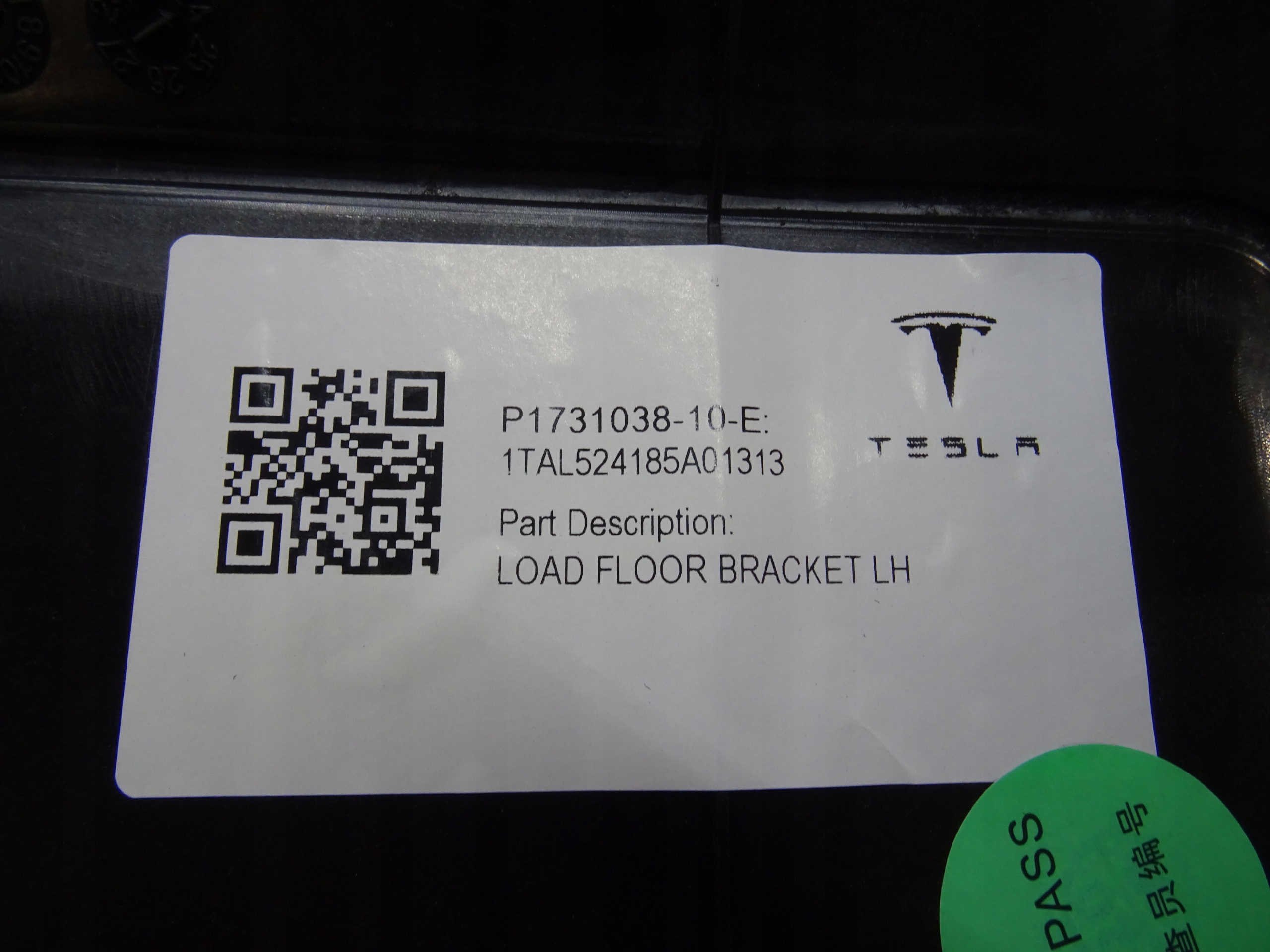 OEM 24-25 Tesla Model 3 Driver Trunk Floor Handle 1731038-10-E LLU image 7