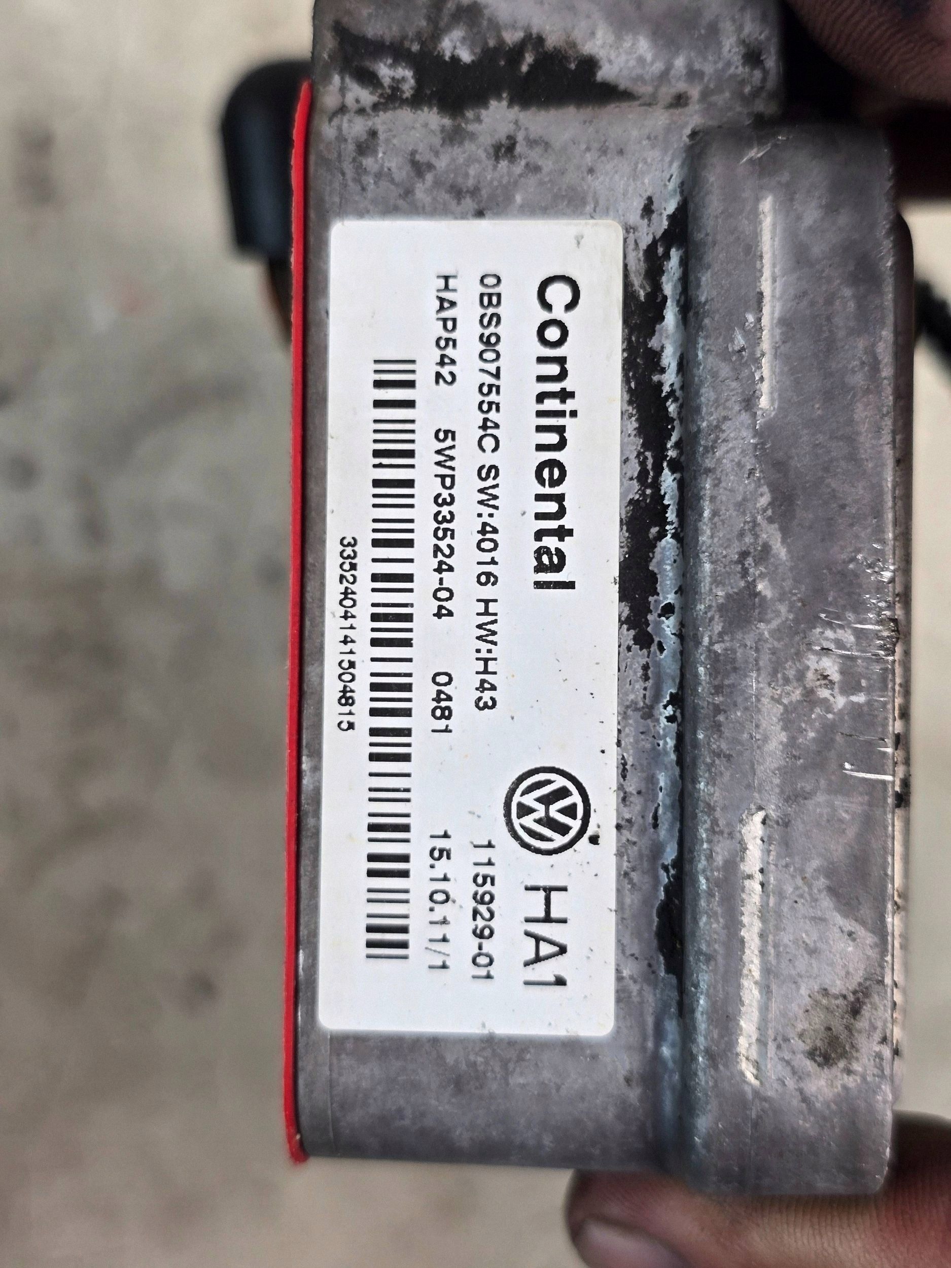 Haldex-siltamoduuli VW Passat B7 Tiguan Sharan 0BS907554C