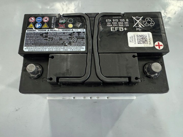 Batterie Audi VW 5TA915105B 12V 70Ah 420A EFB+ 03/2021