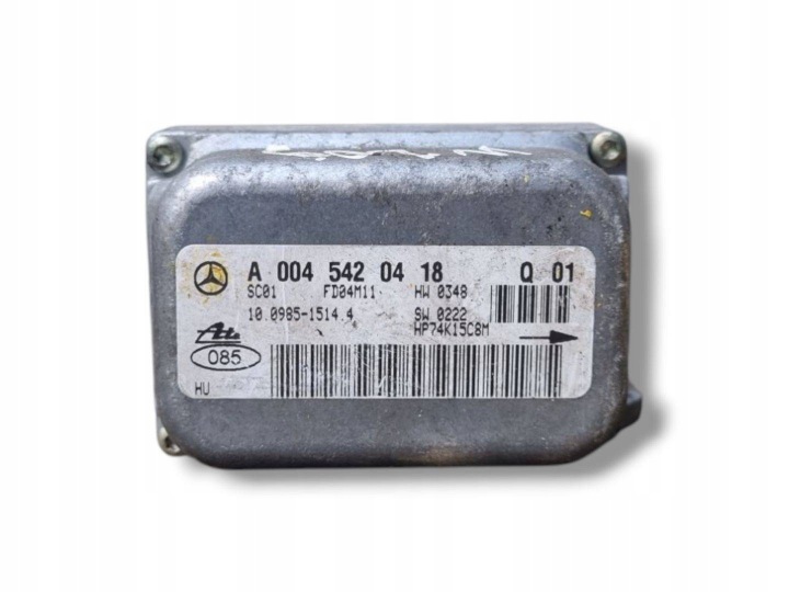 Acceleration Sensor Mercedes-Benz CLK W209 A209 2004 A0045420418