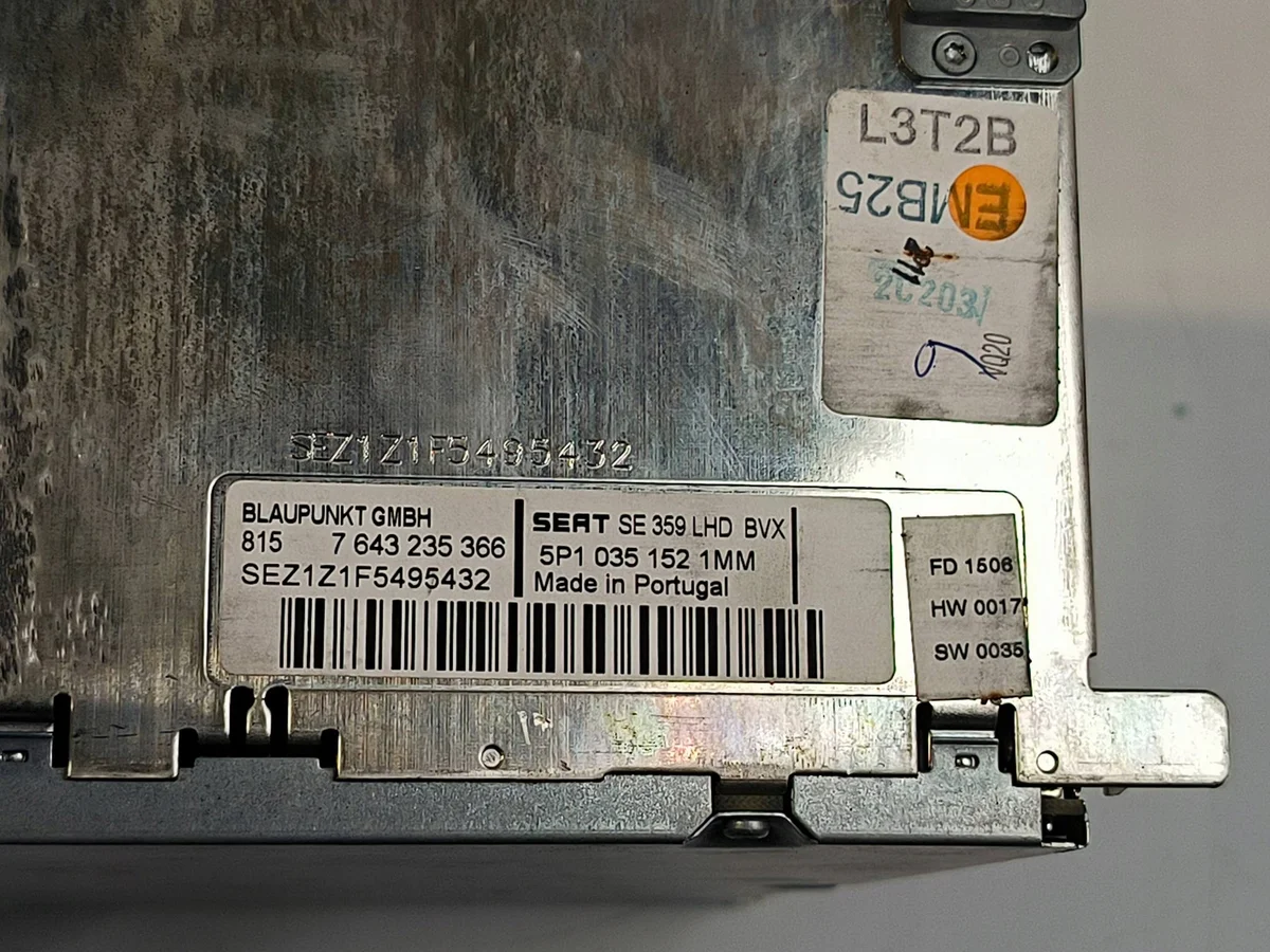 Radio SEAT TOLEDO III 7643235366 image 3