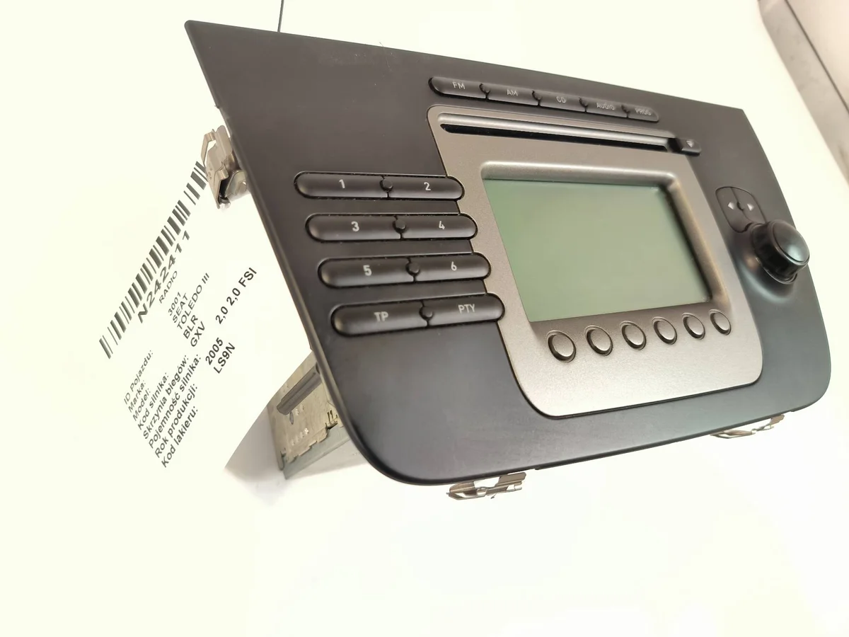 Radio SEAT TOLEDO III 7643235366 image 6