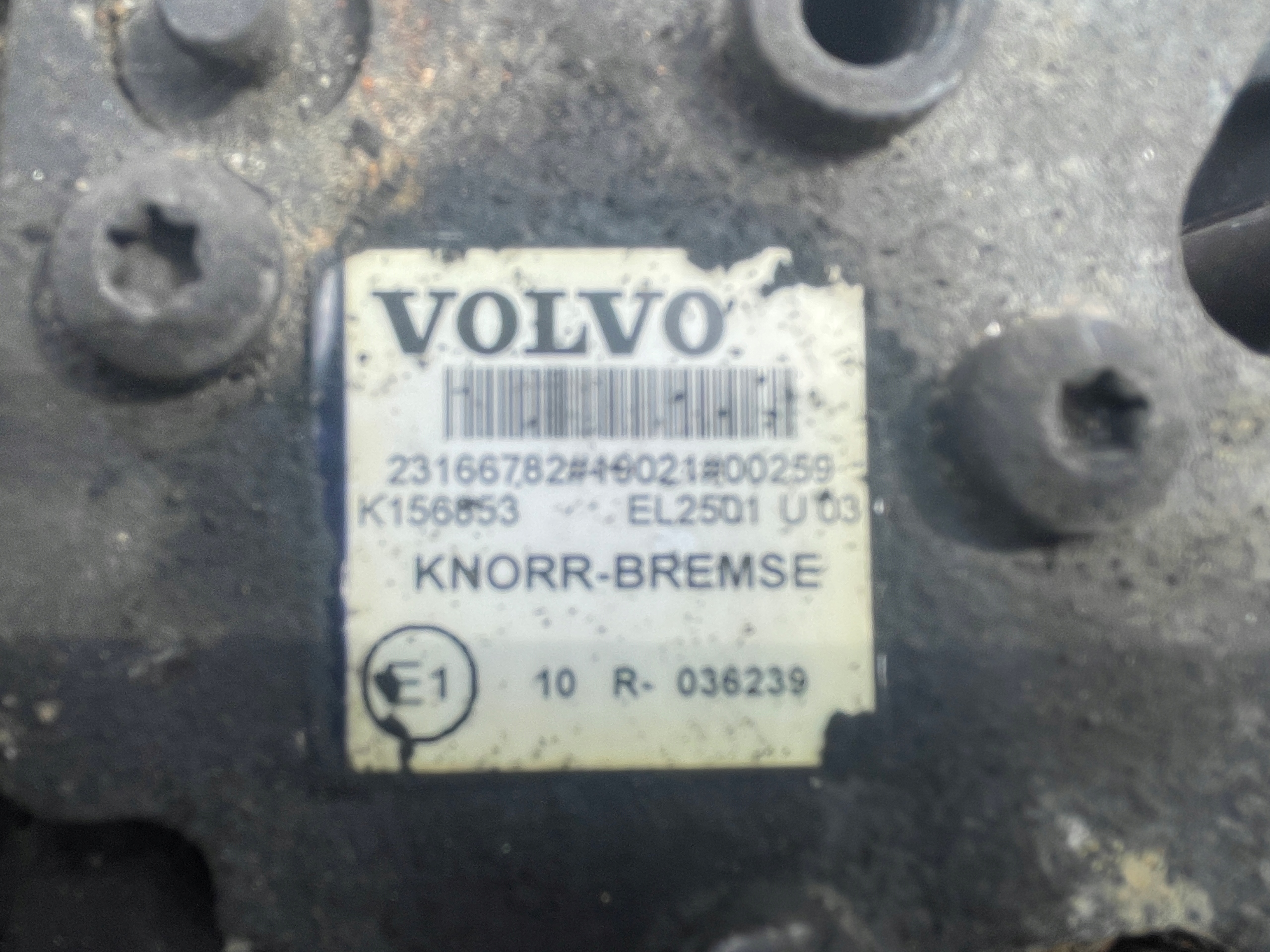 Volvo FM4 2013-2021 Lufttrockner 23166782 Knorr-Bremse K156853 image 7
