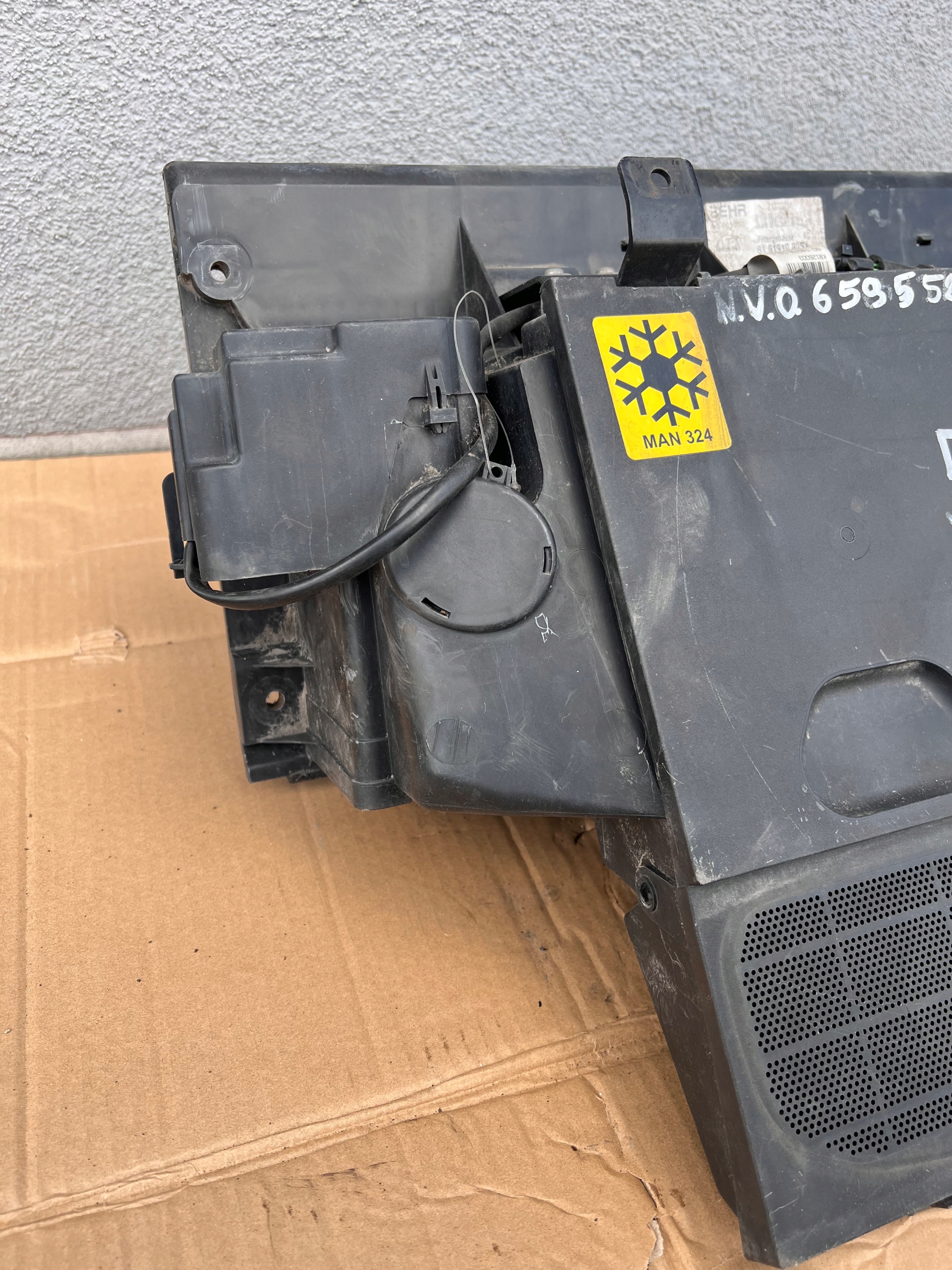 Interieurfilterbehuizing MAN TGX TGS TGL TGM Euro 6