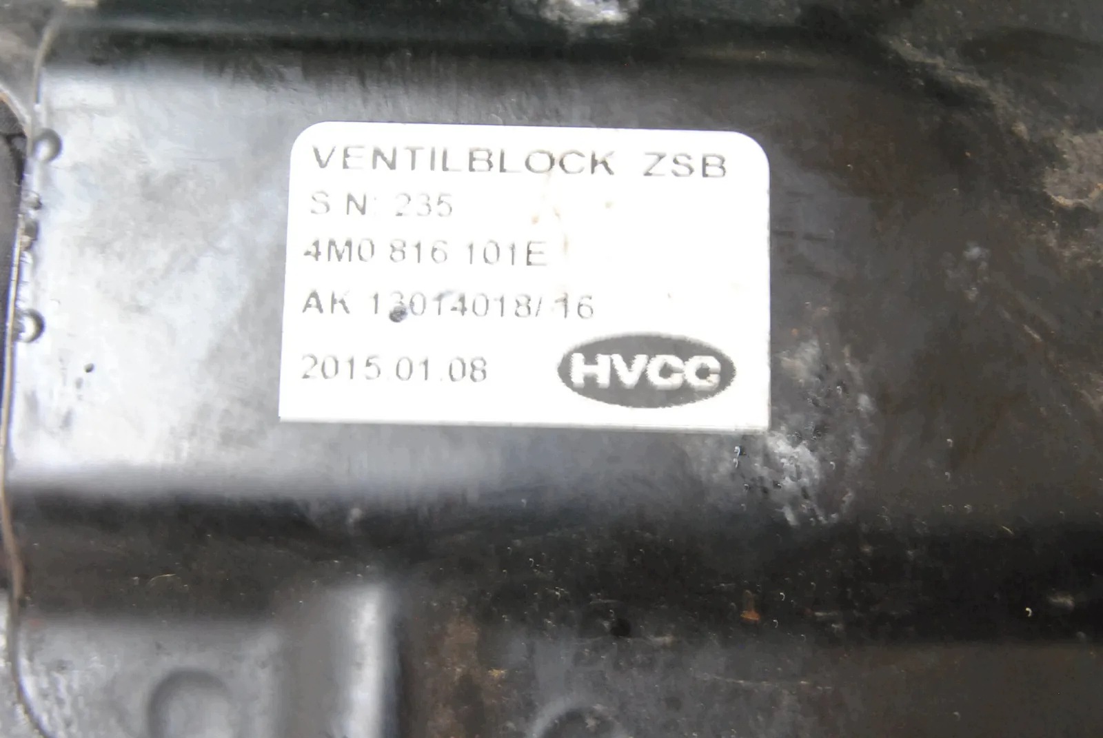 Hydraulikventilblock 4M0816101E AUDI Q7 4M image 6
