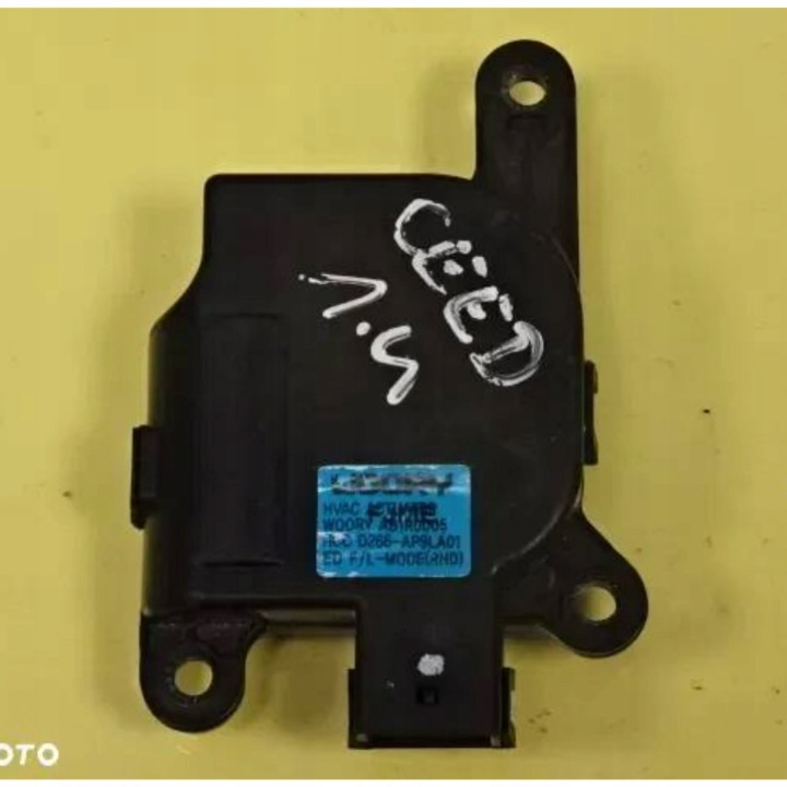 Kia Ceed I Lift SW 09-12 1.6 CRDI Heater Blower Motor D266-AP9LA01