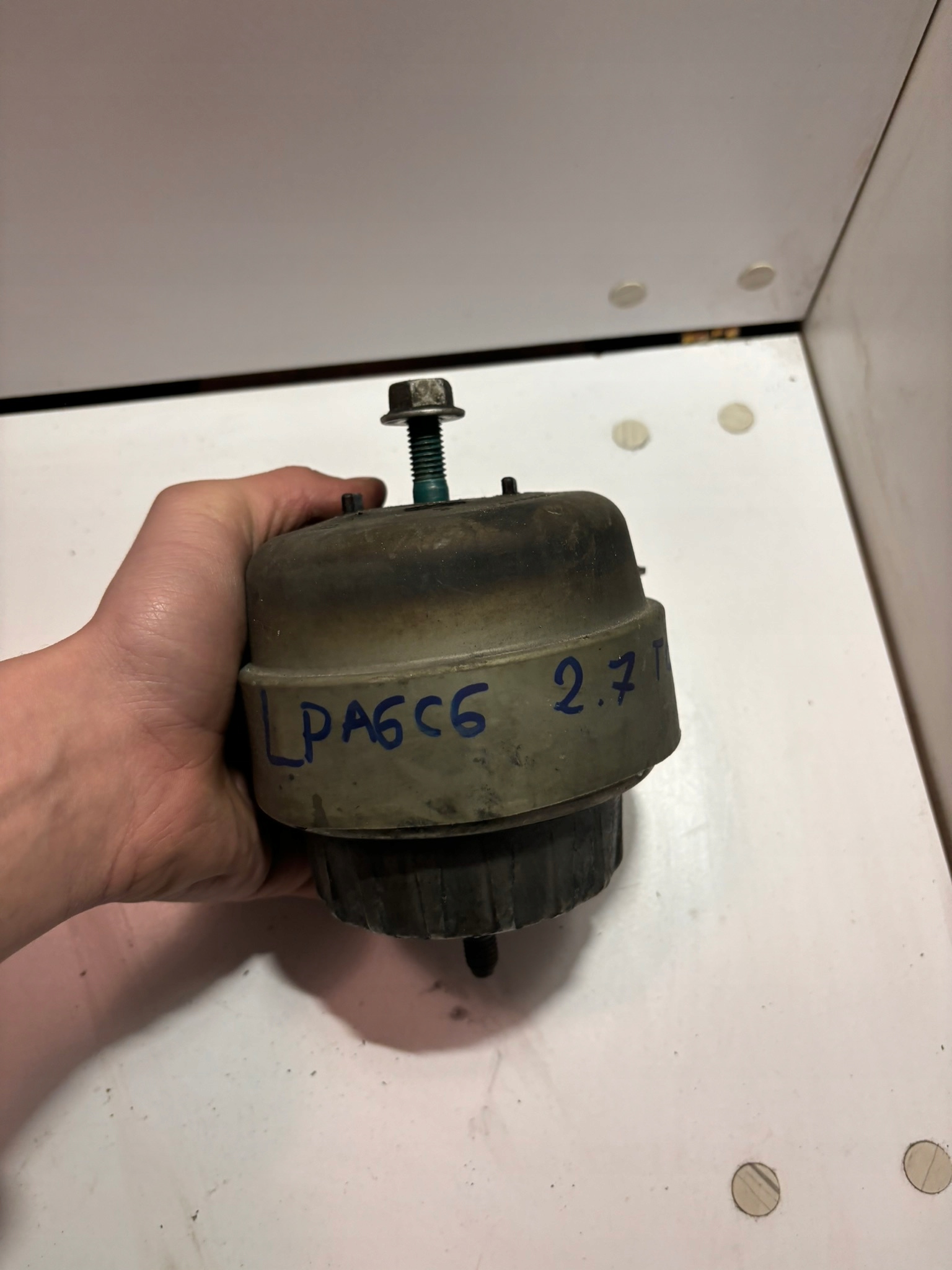 Coussin moteur gauche 2.7 3.0 TDI avec connecteur Audi A6 C6 LIFT, 4F0 199 379 H image 3