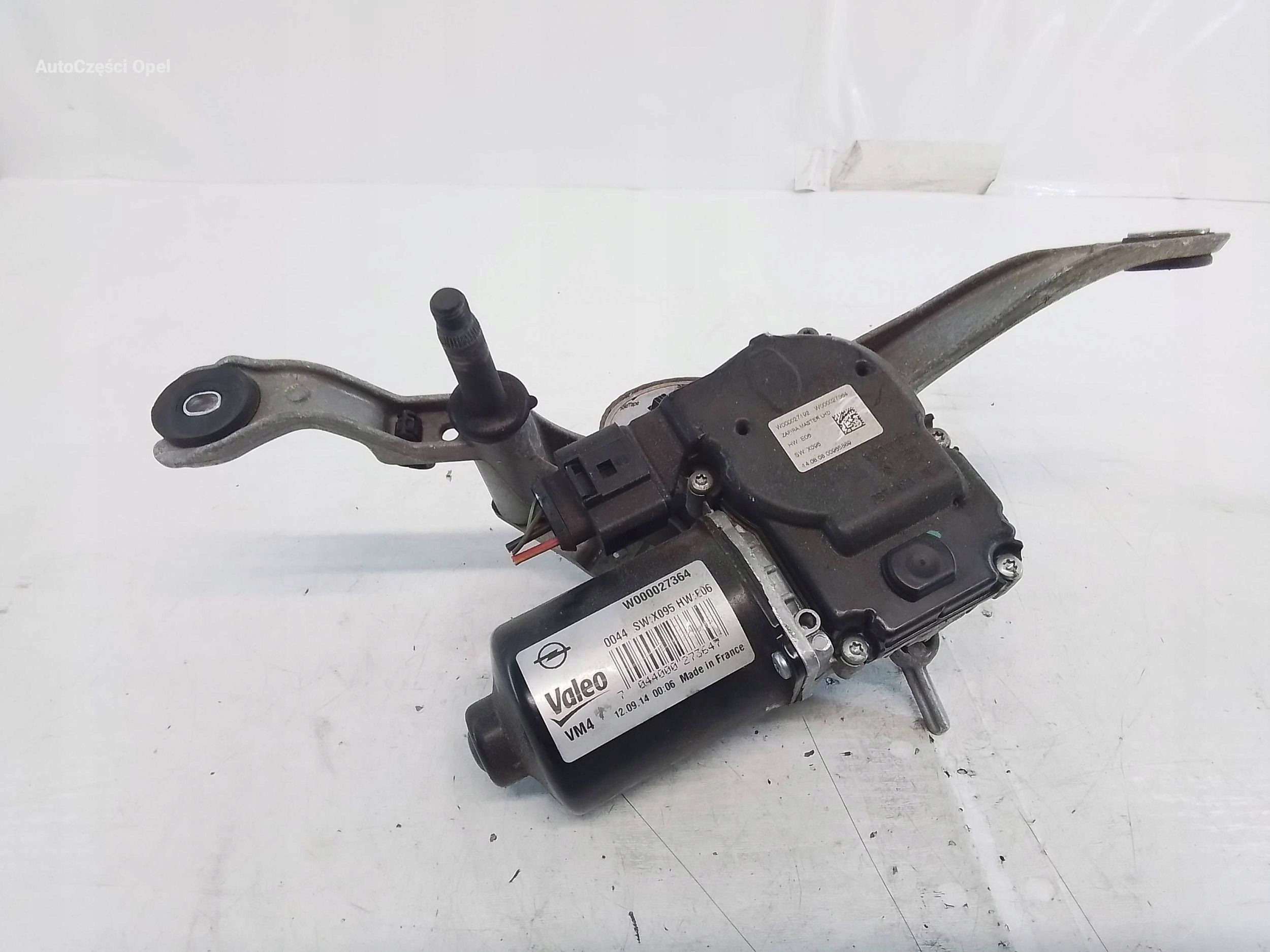 Opel Zafira C Motor do Limpador Dianteiro Esquerdo W000027192 image 2
