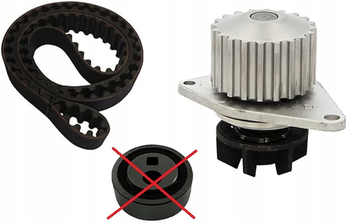 Jakohihnan ja vesipumpun sarja AUTOMOTIVE LKMP620108