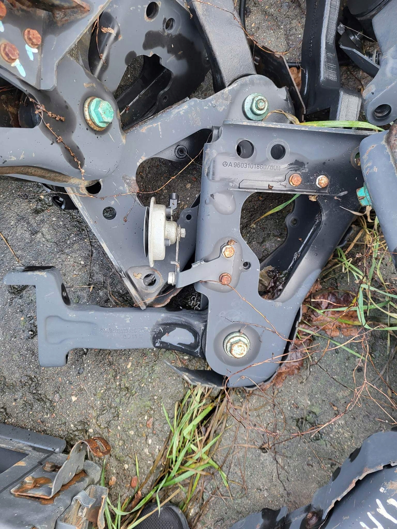 Mercedes Actros MP4 cab suspension A9603101860