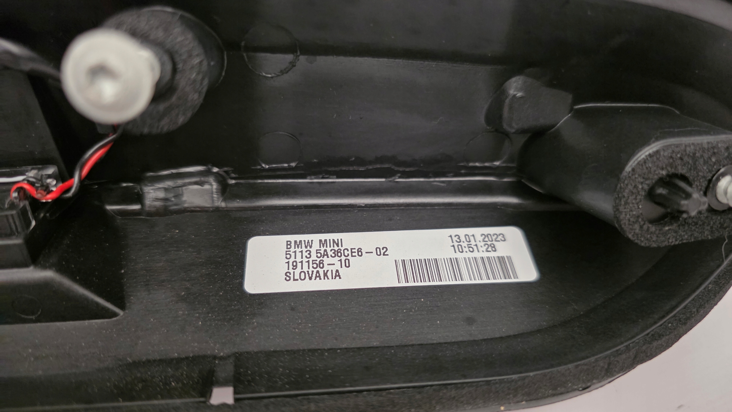 Cache de caméra arrière MINI Cooper F55 F56 F57 5A36CE6 13.01.2023 image 6