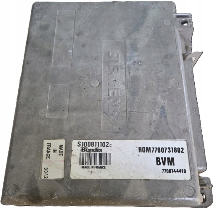 Renault control unit S100811102C HOM7700731802