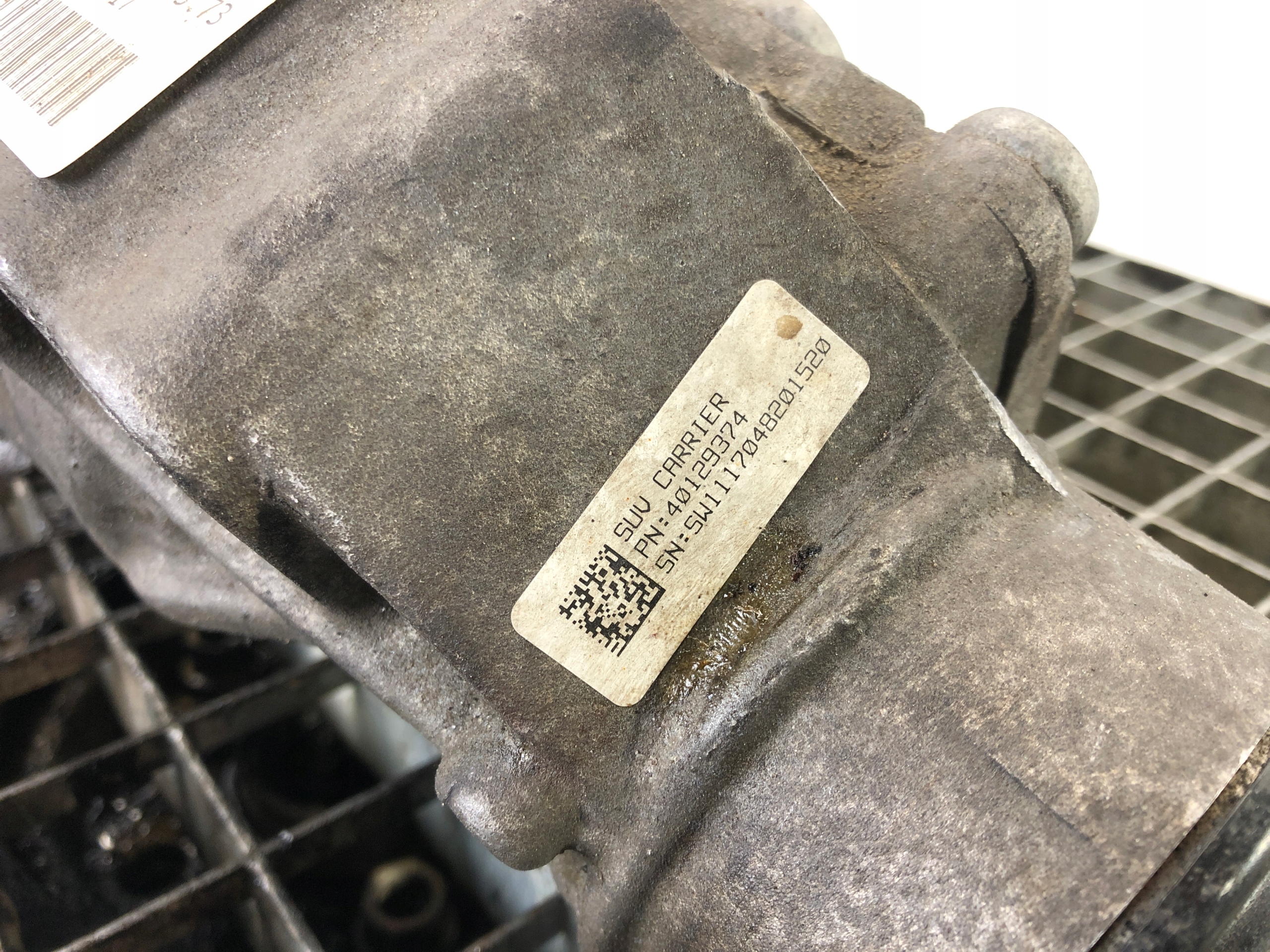 Reduktor Jaguar F-PACE HK83-3017-BD 3.0 340KM växellådsenhet image 6