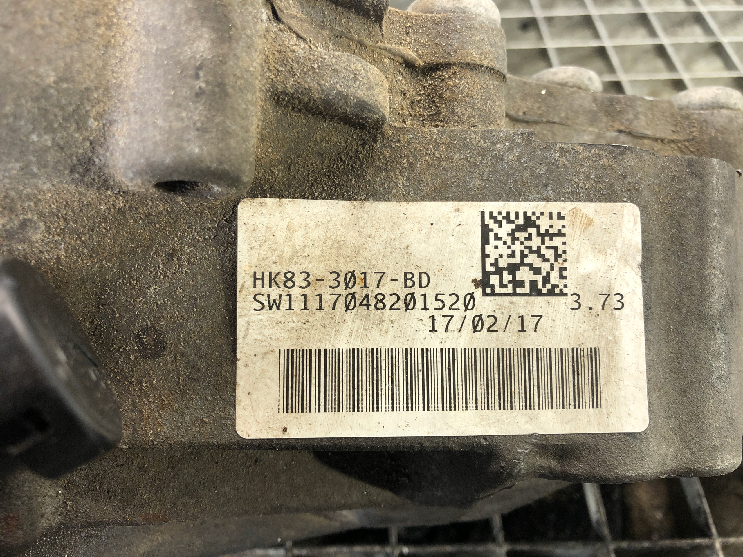 Reduktor Jaguar F-PACE HK83-3017-BD 3.0 340KM växellådsenhet image 7