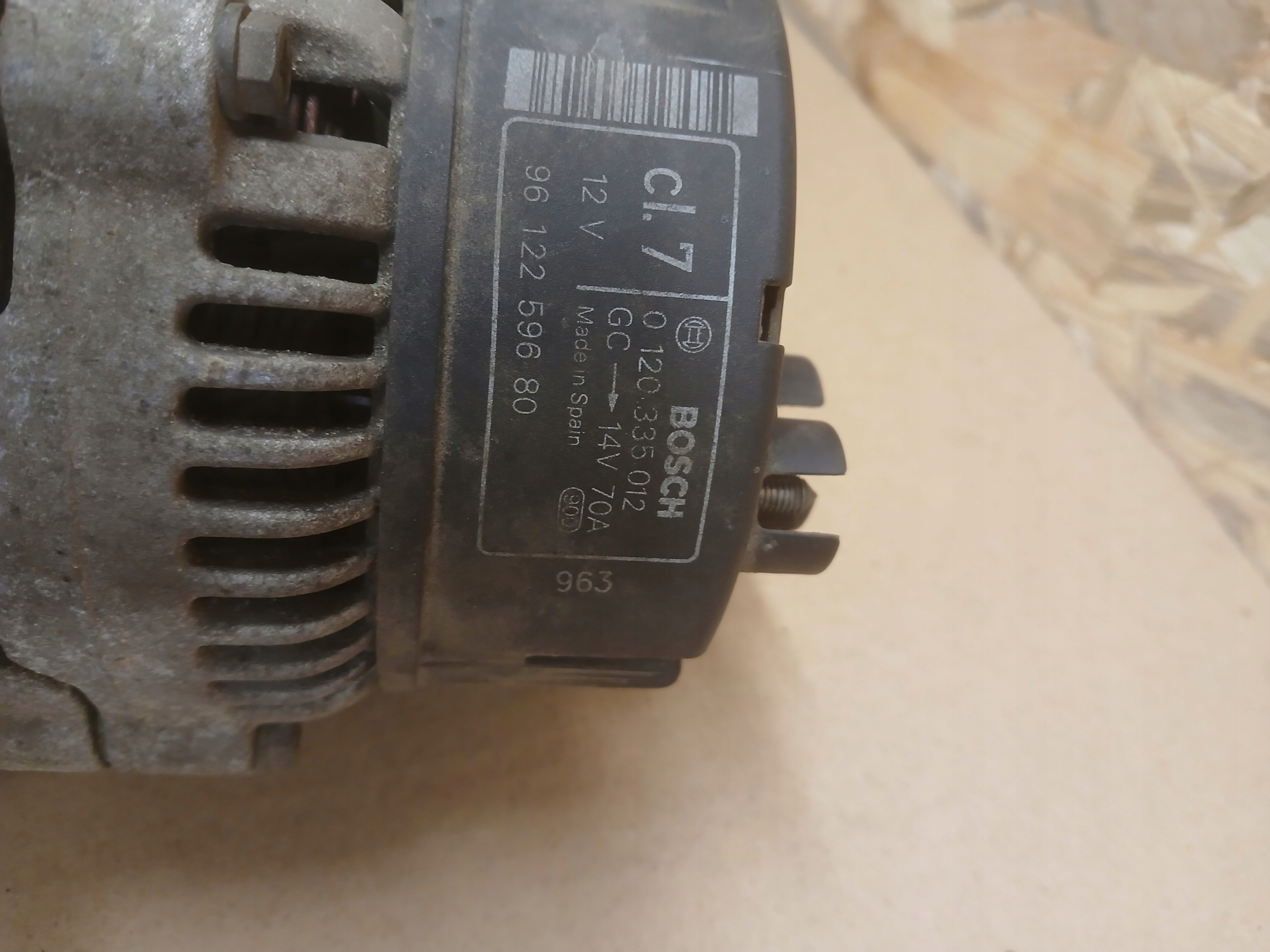 Suzuki Samurai 1.9 td Alternator