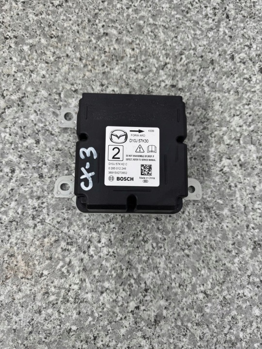 Ohjainmoduuli turvatyynyn anturi Mazda CX3 CX-3 2015-2022 D10J 57K30