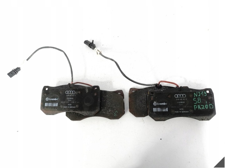 AUDI S8 PLUS 4H0 D4 RS7 4G8 C7 remblokken keramisch voor R+L 92km