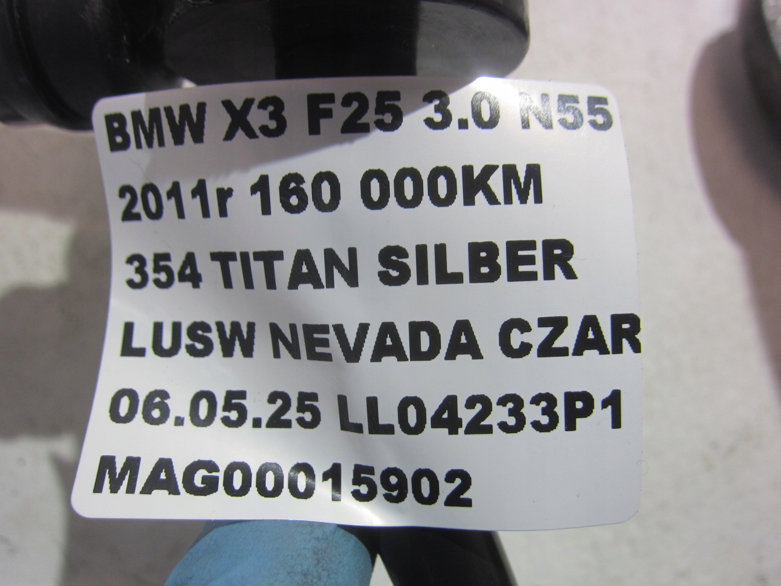 BMW X3 F25 F07 F10 F12 N55 Tankentlüftungsventil 13907636157 7636157 image 8