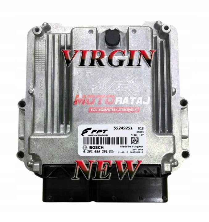 Fiat Ducato 2011 Front ECU Engine Computer / Controller
