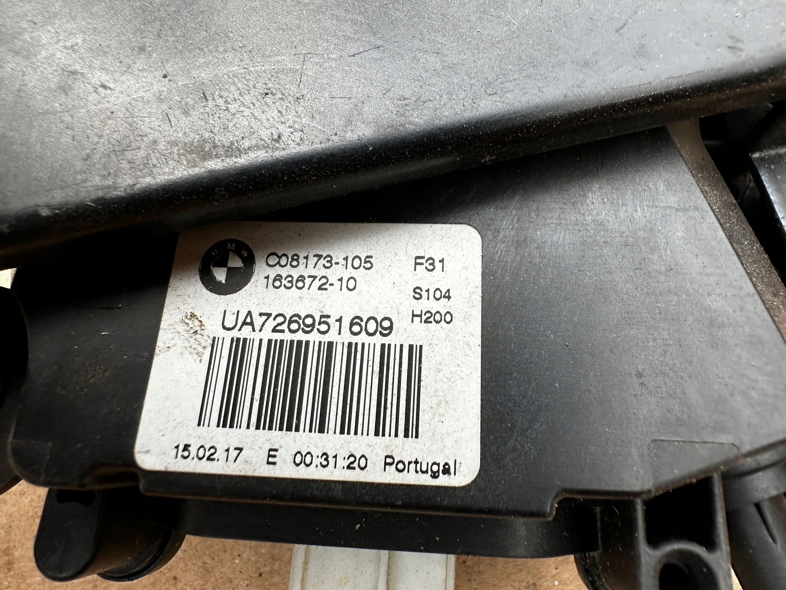 Achterklepslot trek 726951609 BMW 4 F36 14-