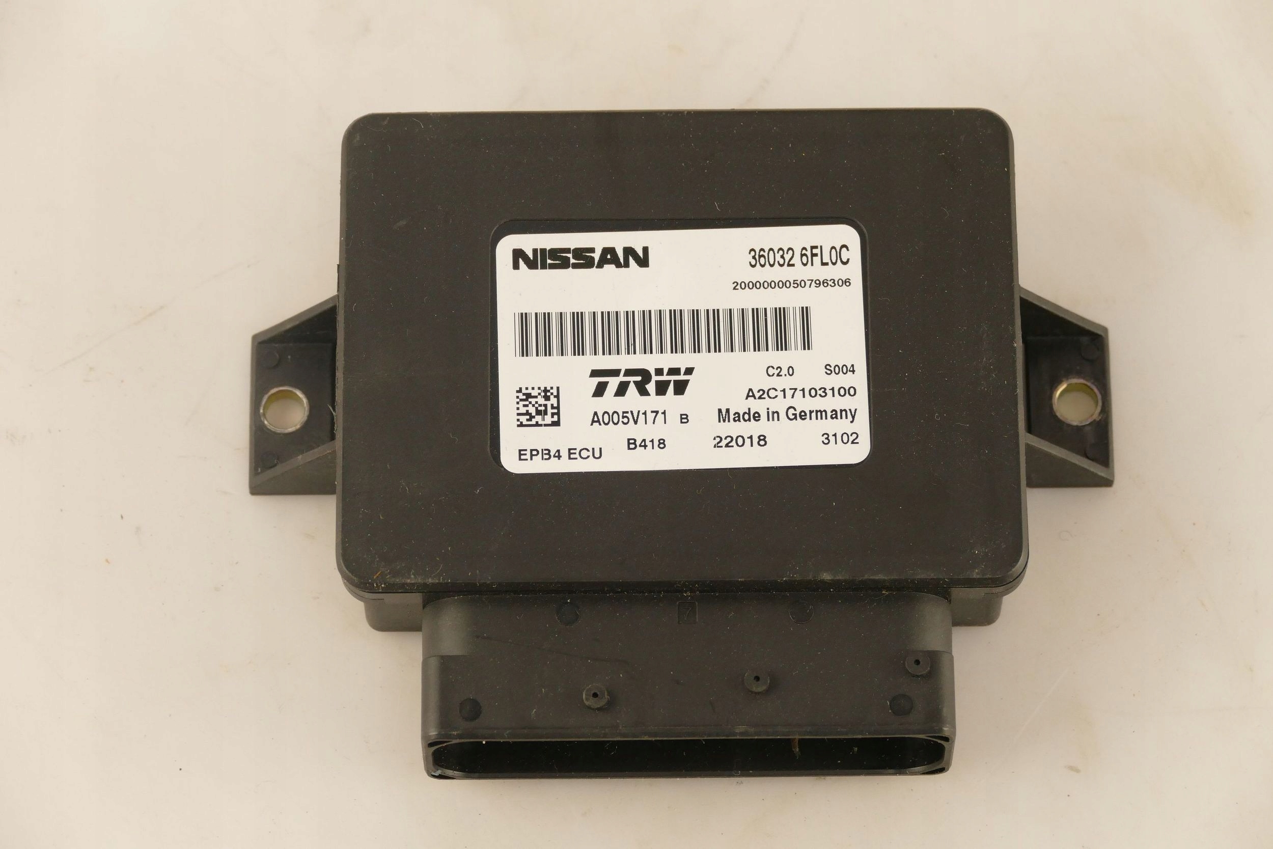 Nissan X-Trail T32 2019 seisontajarrun moduuli/ohjain EMF image 2