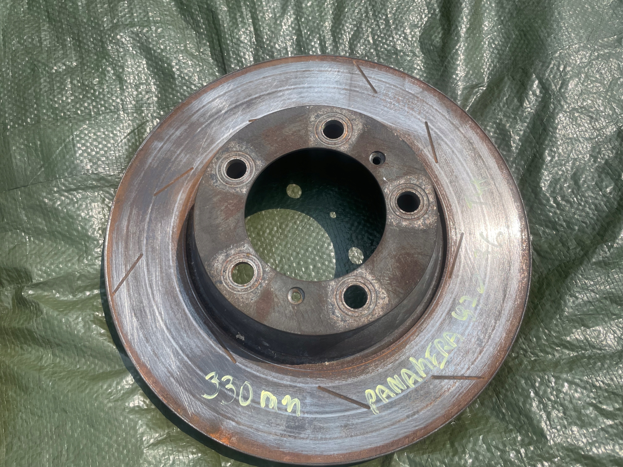 PORSCHE PANAMERA KIT SWAP DISQUES ÉTAUX ARRIÈRE 330MM 970352425 TOBI311 image 8