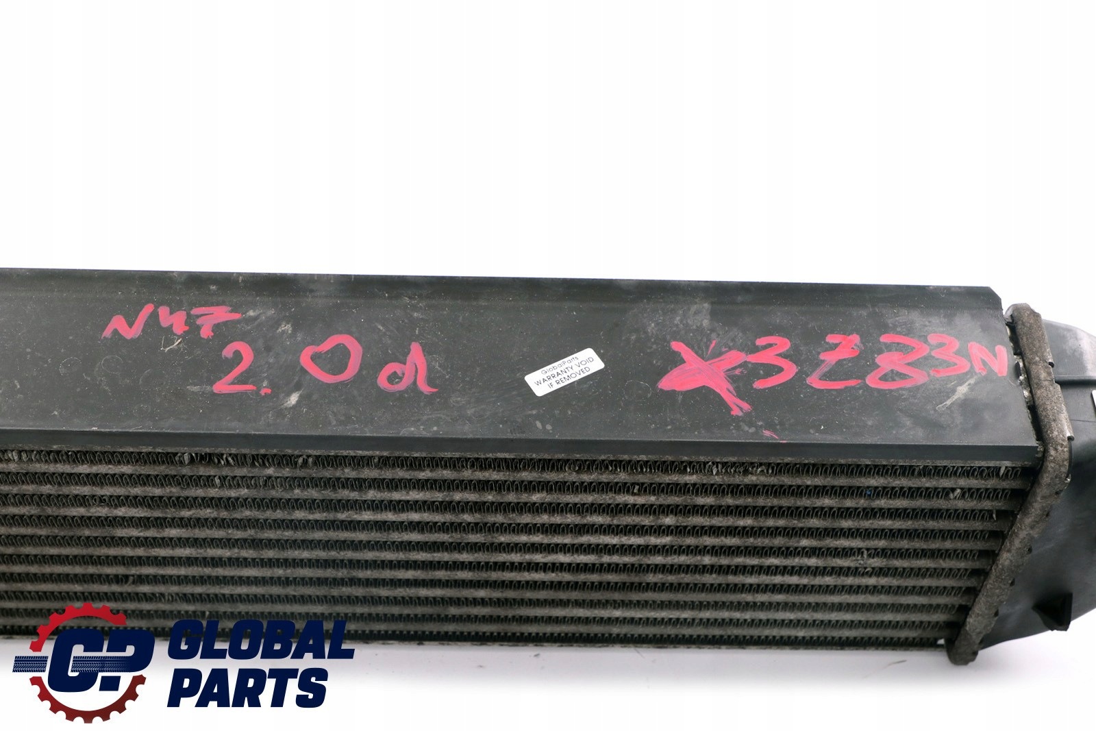 BMW X3 E83 2.0 D N47 3.0D M57 refroidisseur d'air intercooler 3421803 image 6