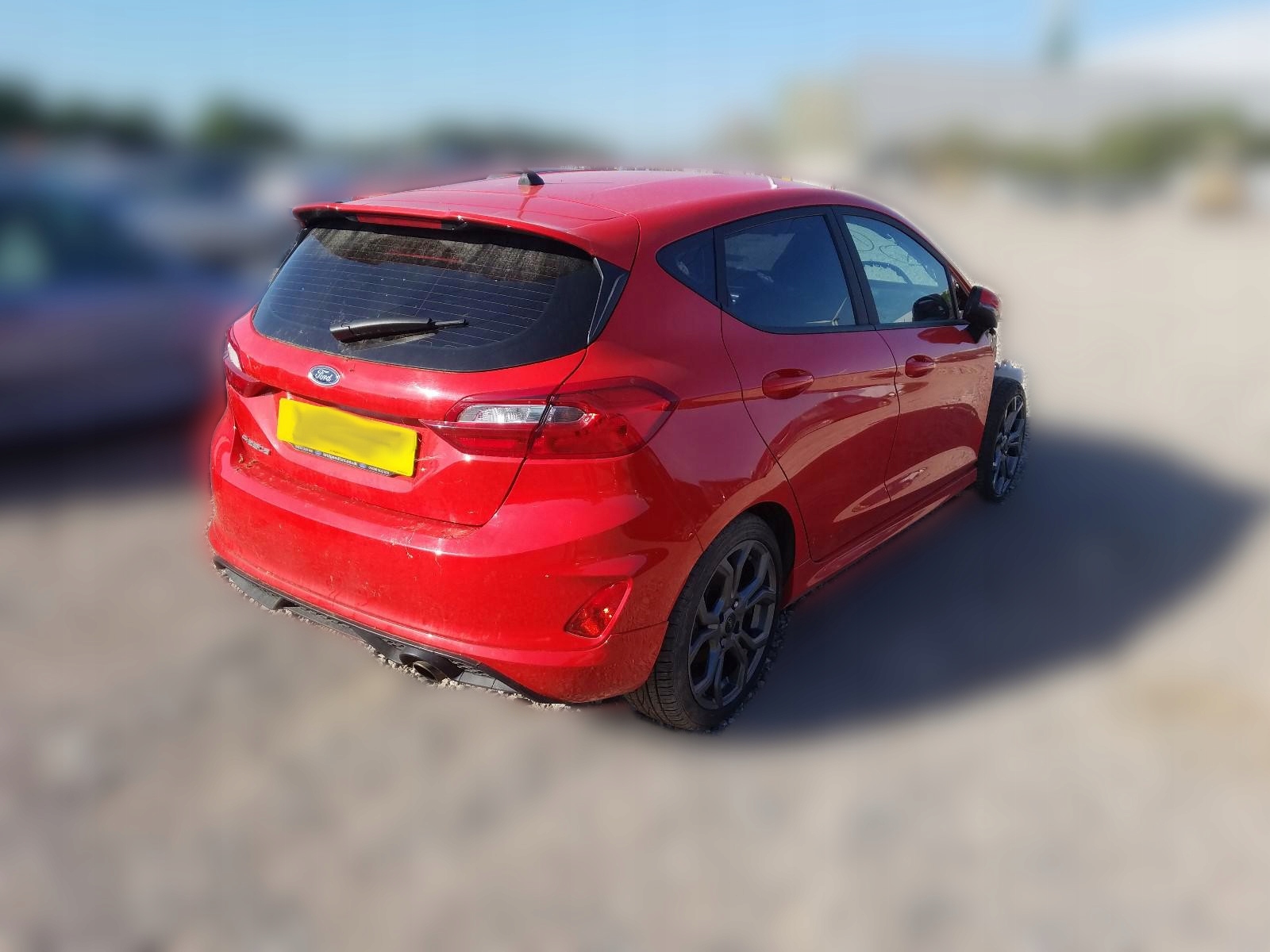 Pyörän napa laakeri levy oikea takana KCPC-2C299-A7A Ford Fiesta MK8 image 5