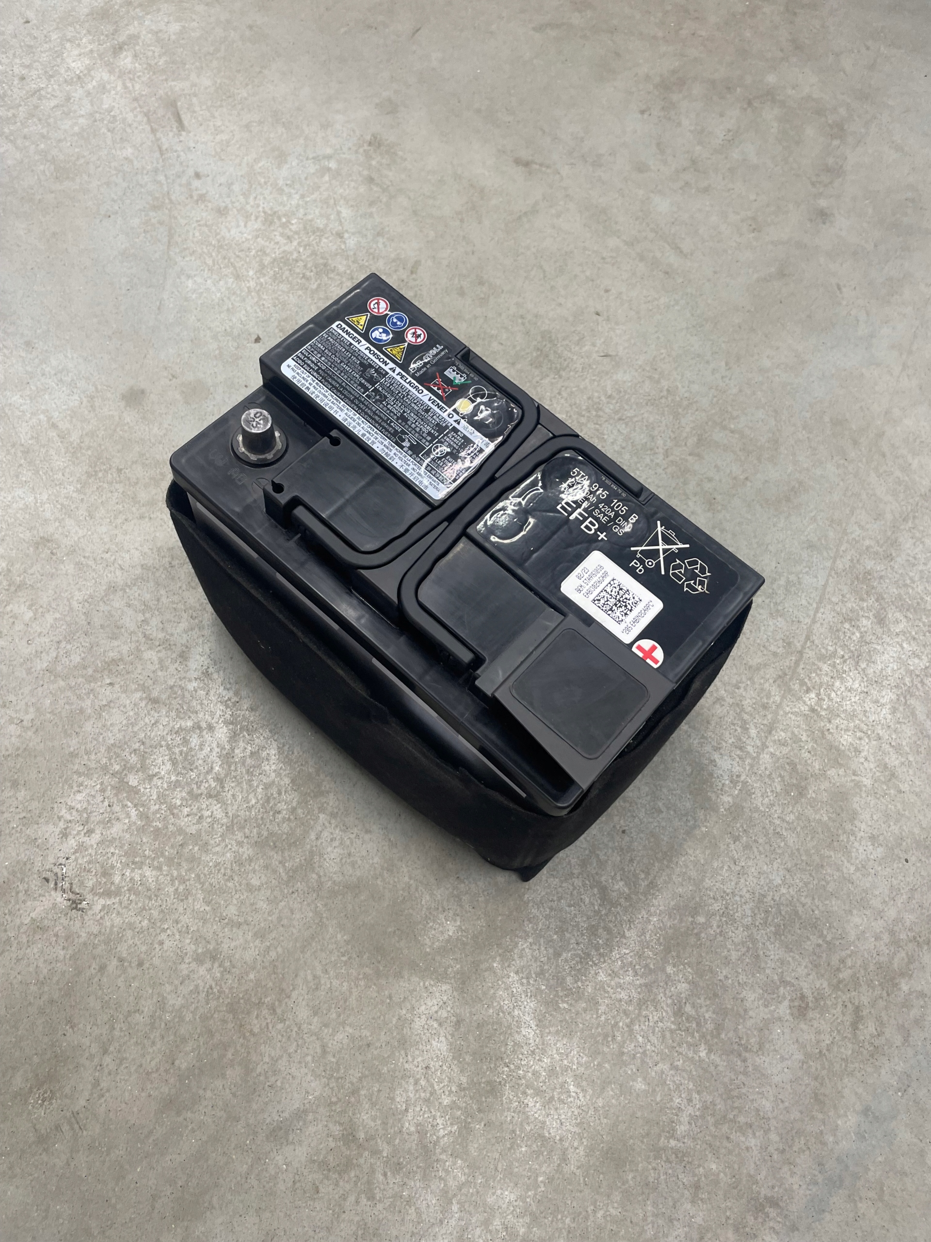 Audi VW Batterie 12V 70Ah 420 DIN EFB+ 2023 Original image 3