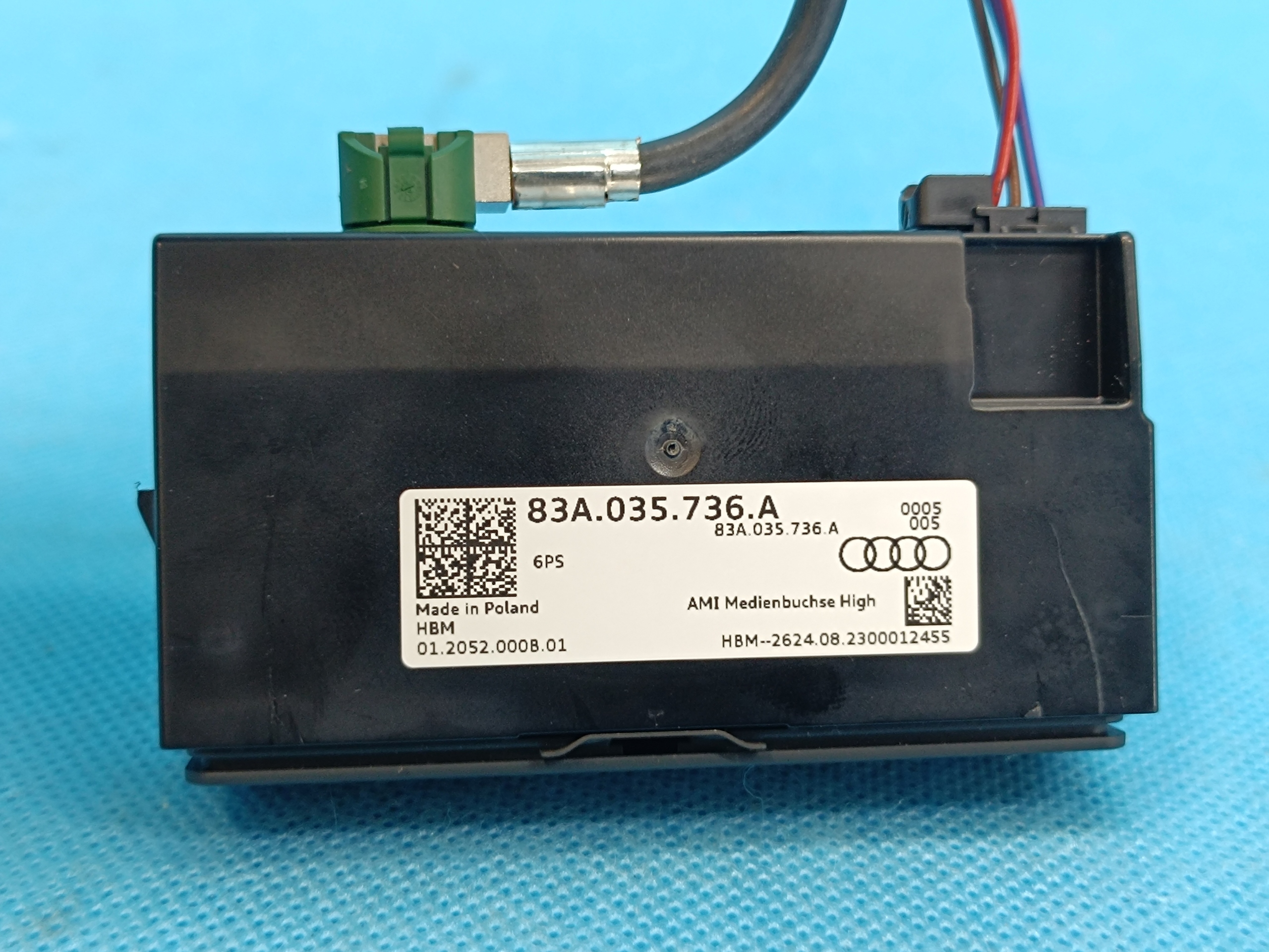 AUDI Q3 II 83A F3 SPORTBACK ENCHUFE PUERTO USB 22r image 7