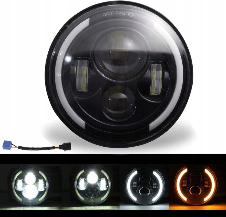 Työvalo LED Kairiyard 7 Wrangler JK TJ LJ CJ Hummer