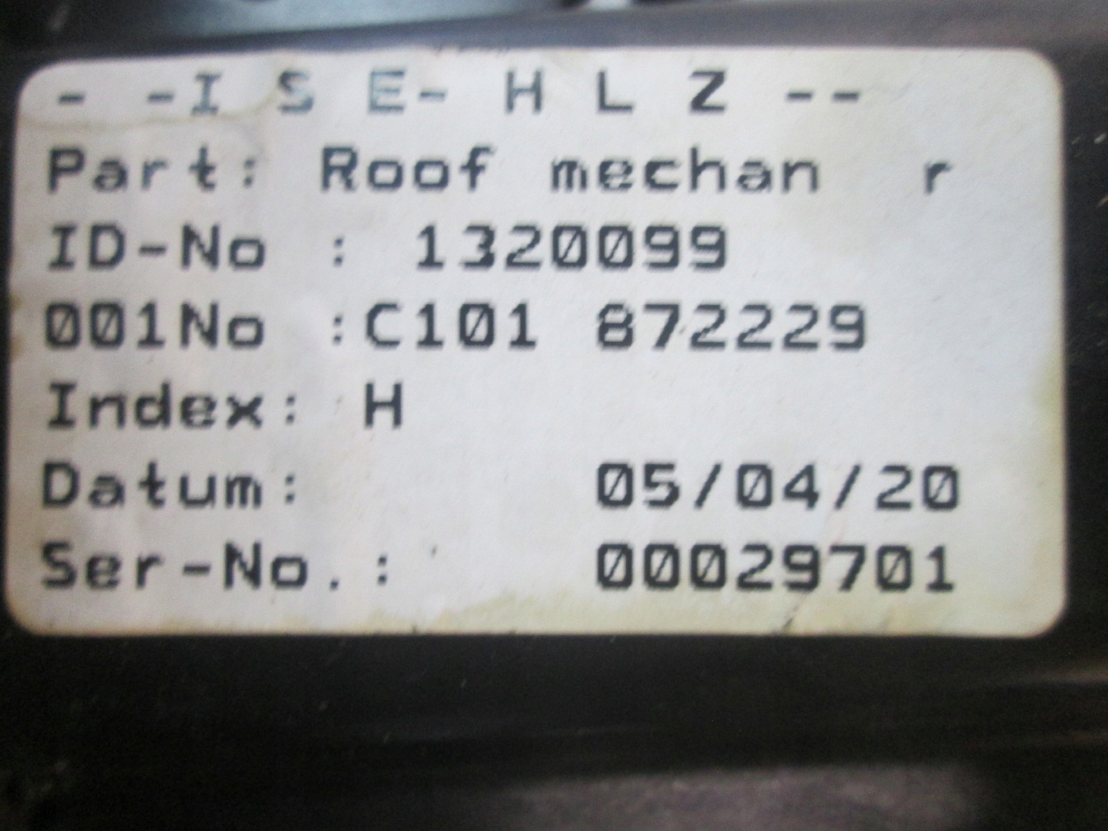 Takfäste höger Opel Tigra B 04- 93162264 image 3